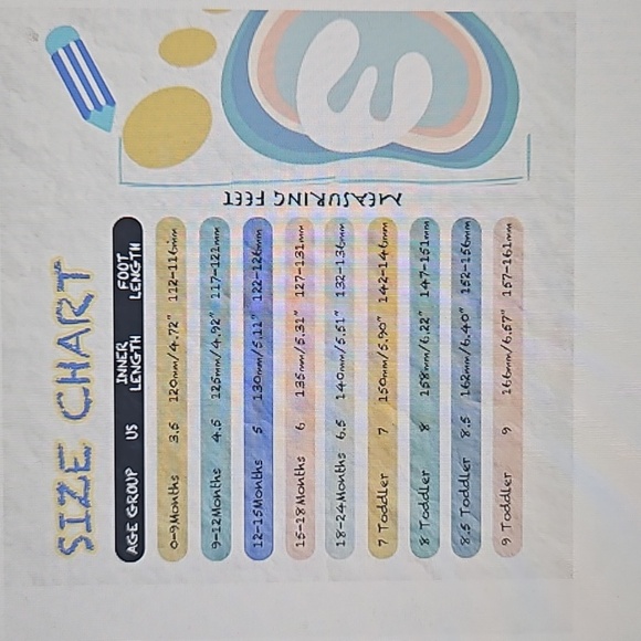 Toddler Sock Shoes Black 18-24M - Picture 8 of 8